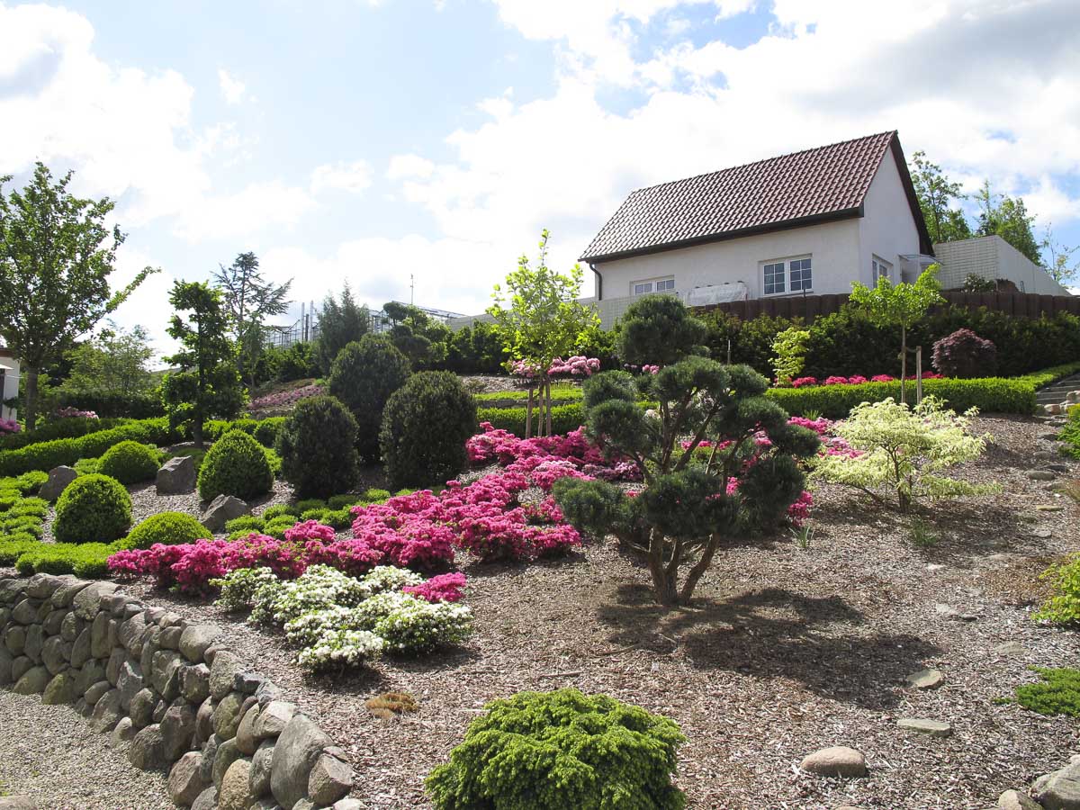 Gartengestaltung der Gärtnerei & Baumschule Nickel in Neuzelle