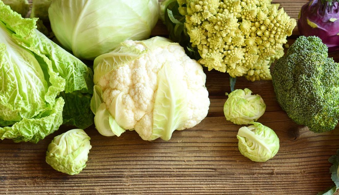 Rotkohl Blumenkohl